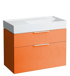 Модуль под раковину Kartell by laufen 89,5х45,5х61,5 см, глянцевый оранжевый, 2 ящика 4.0760.2.033.635.1 Laufen